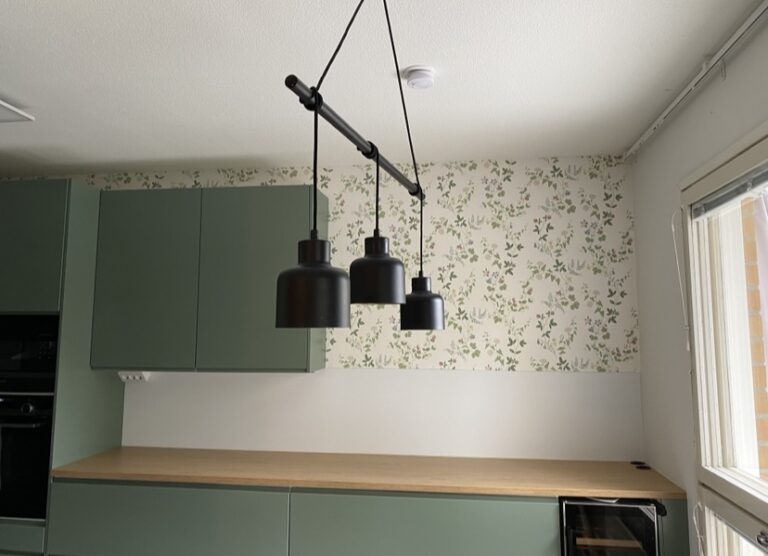 Keittiön tapetointi